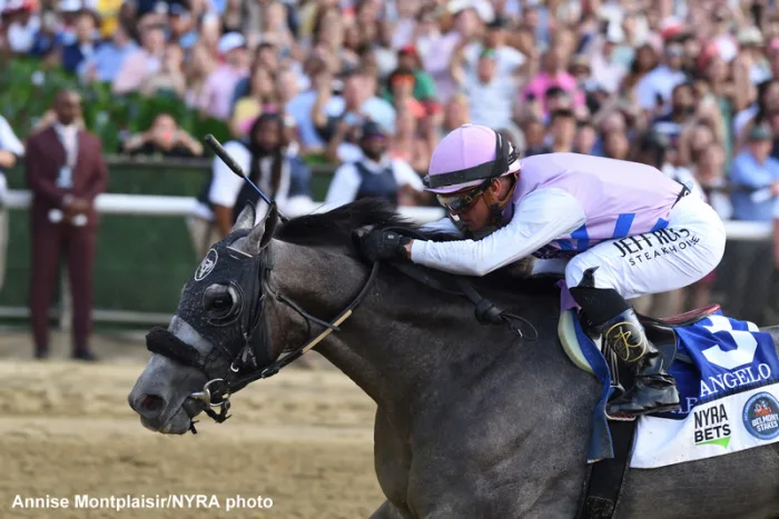 Arcangelo, criado por chilenos en Kentucky  Ganó el Eclipse Award como Mejor 3 Años