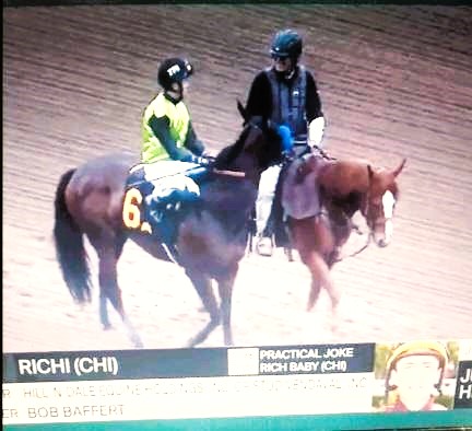 Richi debutó segunda en stakes  por US$ 100.000 en Santa Anita